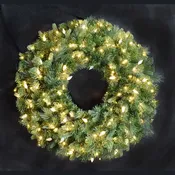 Artificial Christmas Wreath, Mountain Spruce 30 inch