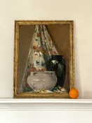 Still Life Study with Fabric and Pottery — Gray House Art & Antiques