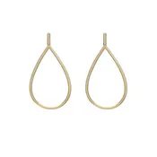 ATTITUDE EARRING IN 18K YELLOW GOLD