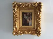 Porcelain Painted Plaque