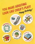 Adulting Birthday