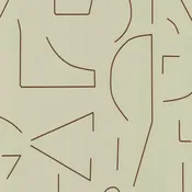 Almost Shapes Wallpaper - Bone