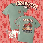 Crawfest T-shirt — Flatonia Chamber