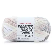 Premier Basix Chenille Multi Yarn-Toasted Marshmallow