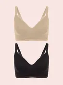 Loving Moments Wireless Lightly Padded Nursing Bra 2-Pack