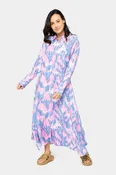 Asymmetric Long Sleeve Dress