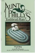 Aunt Philly's Toothbrush Oval Rug Pattern