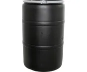 55 Gal Drum w/Solid Lid & Lock