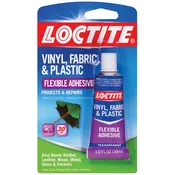 Vinyl, Fabric & Plastic Repair Adhesive, Clear, 1 oz.