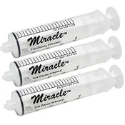 20 ml Miracle O Ring Luer Lock Syringes PKG/8