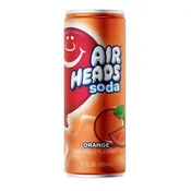 Airheads Soda - Orange, 12oz can