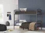 Lanceburg Gray Twin/Twin Bunk Bed w/Ladder