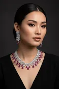Victoria Wine Zirconia Set