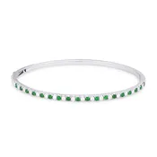 B1017 - 14K Gold Diamond Bangle