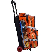 Epic 3 Ball Triple Luminous Orange Bowling Bag