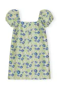 3D Jacquard Mini Dress | Oyster Gray