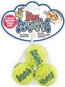 Air Kong Squeaker Tennis Balls - X-Small 3pk.