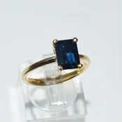 14K Gold and Sapphire Ring — Turkey Mountain Traders
