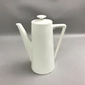 Harmony House Ironstone 'Moonstone' Coffee Pot (9.25x7.5x4.25)