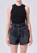 AGOLDE Leigh Tank In Black