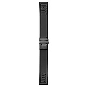 Cut-to-Fit Rubber Strap, 22 mm, Black