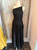 Black Spaghetti Strap Maxi Dress