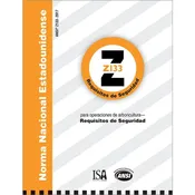 ANSI Z133 Safety Standard in Spanish