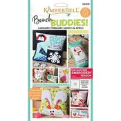 Bench Buddies January-April Machine Embroidery