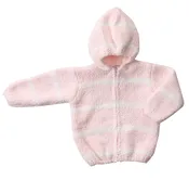 Angel Dear CHENILLE HOODIE PINK