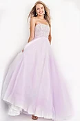 Beaded Bodice Long Kids Ballgown K02229