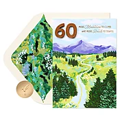 Adventures to Come 60th Birthday Greeting Card - Papyrus
