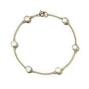 6-Stone Soft Confetti Bracelet