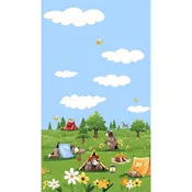Barron Goes Camping-Border Light Blue SB20455-710