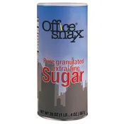 00019CT OFFICE SNAX SUGAR 20oz RECLOSABLE CANISTER – 24 canister/case