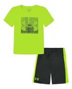 Under Armour Little Boys' Tri-Logo Side Panel Set