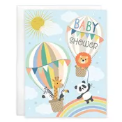 Baby card - Baby Shower Balloons