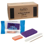 ForPro 4-Piece Pedi Kit 100-Count