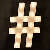 # (21" Marquee)