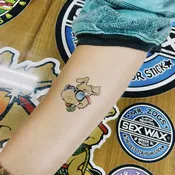Salty Dog Temporary Tattoo — Salty Dog Surf Shop