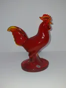 Fenton Glass Rooster — Pocahontas Antiques & Curiosities