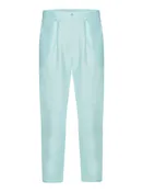Aqua Skies Linen Trousers
