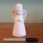 Angel Figurine with Halo