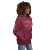 Angel Grove Red Unisex Hoodie — Austin St. John as Jason (Original Red Ranger)