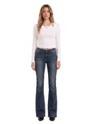 Asymmetric Wrap Fitted Top