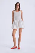 ILONA BUBBLE HEM DRESS