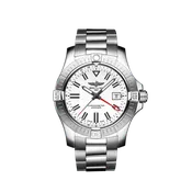 Breitling Avenger 43MM in Stainless Steel with White Dial