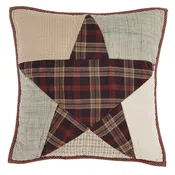 Abilene Star Quilted Filled Pillow 16x16