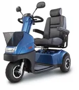 Afikim Afiscooter C3 3-Wheel Mobility Scooter | Full-Size Comfort & Outdoor Performance