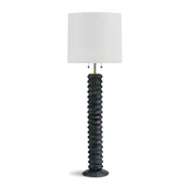 Accordion Floor Lamp Ebony