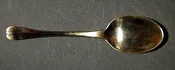 Antique 18th C. American tablespoon ED
